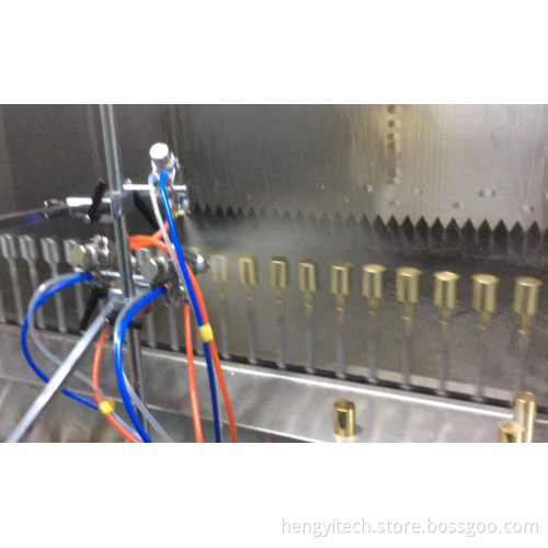 Spray painting machine line for plastic products